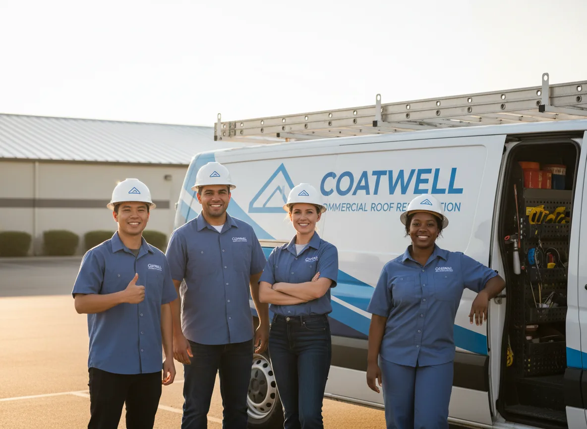 Commercial roof coating company in Fountain, NC